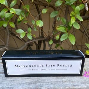 NIB New MATKAS Microneedle Skin Derma Roller for Face, Hair, Scalp or Beard